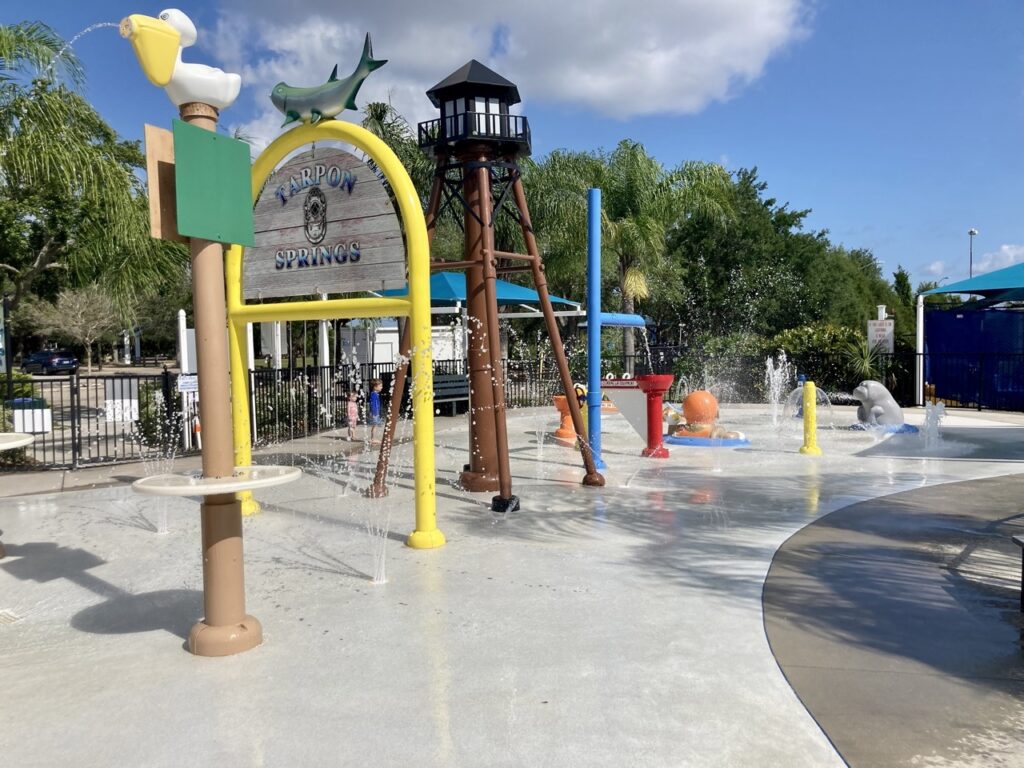 Tarpon springs splash pad