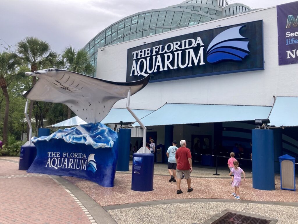 Entrance of the Florida Aquarium