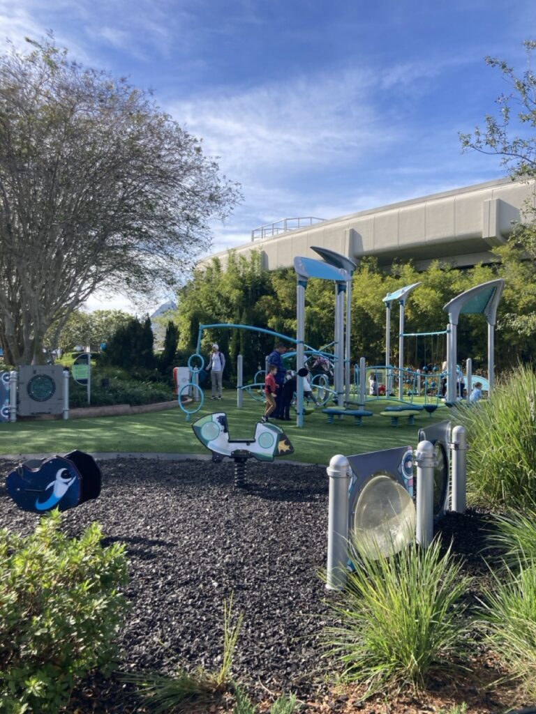 Outdoor play area at epcot